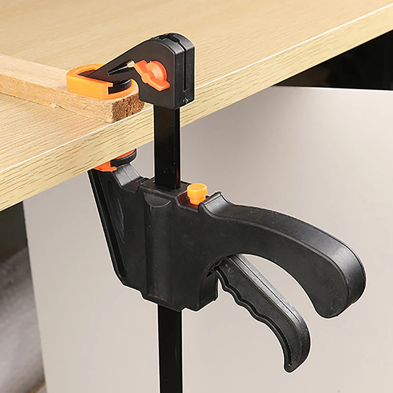 Mini 4" F-Clamp Quick Ratchet Release Woodworking DIY Tool Woodworking Clamp Nixie