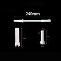 Reusable Silicone Cup Straw 22–34cm | Universal Big Belly Bottle Reusable Drinking Straw Nixie 240mm