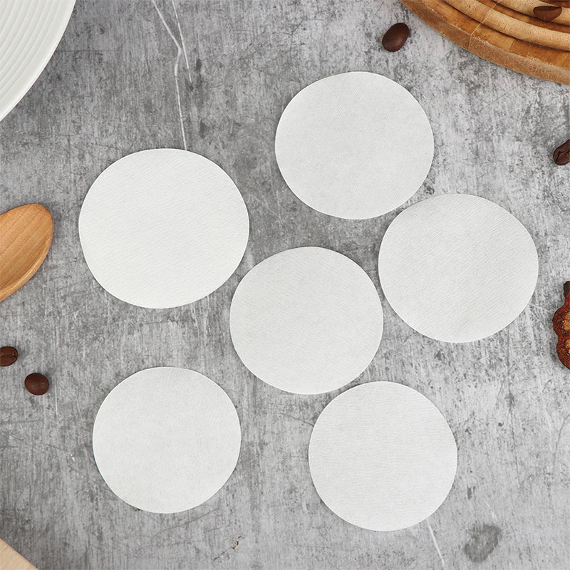 100Pcs Espresso Paper Filters 54-68MM Puck Screen Portafilter