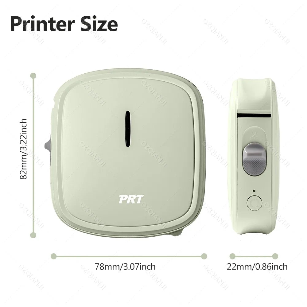 HPRT Q2 Mini Bluetooth Thermal Label Maker | Wireless Sticker Printer