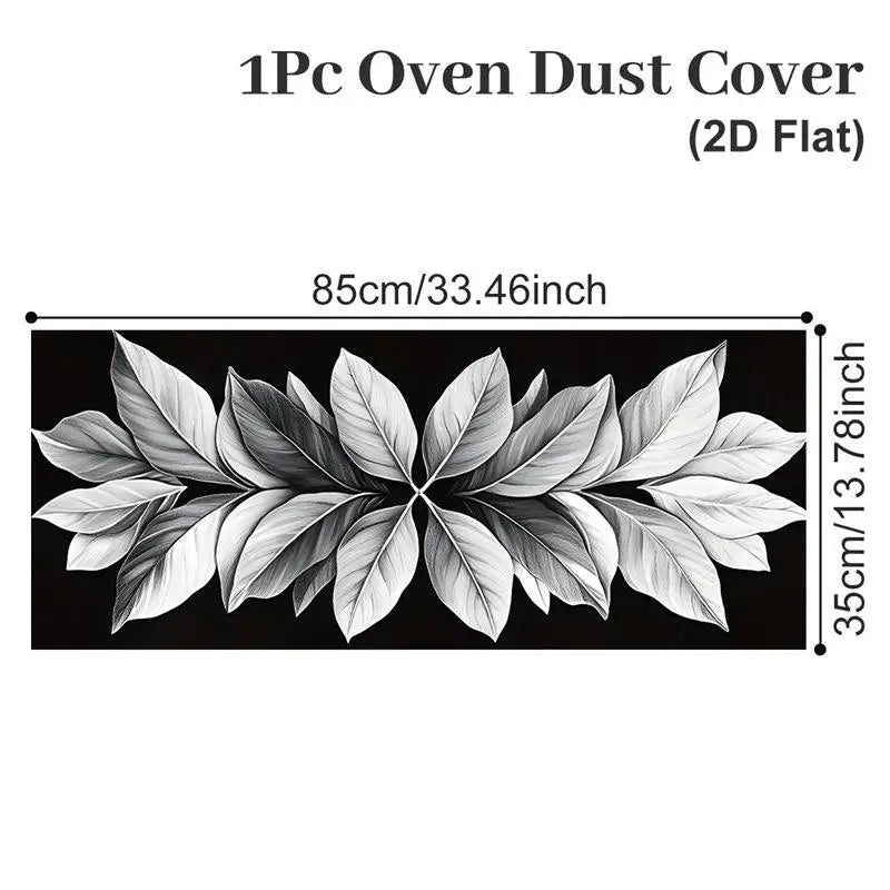 Microwave Oven Dust Cover 85x35cm – Waterproof & Oil-Proof Appliance Dust Cover Nixie A1