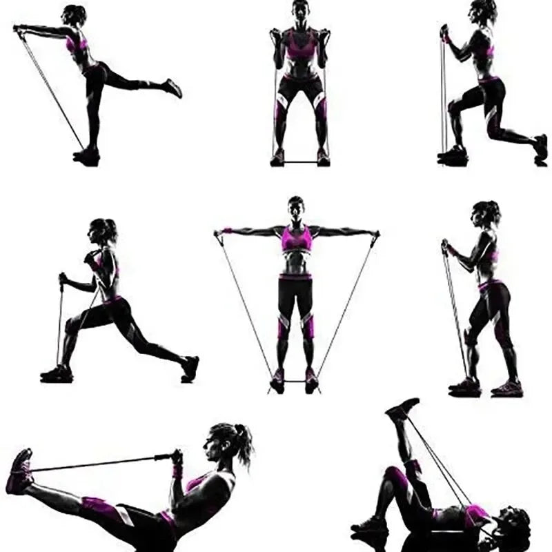 Resistance Bands with Handles – Home Strength Training Set Resistance Bands Nixie