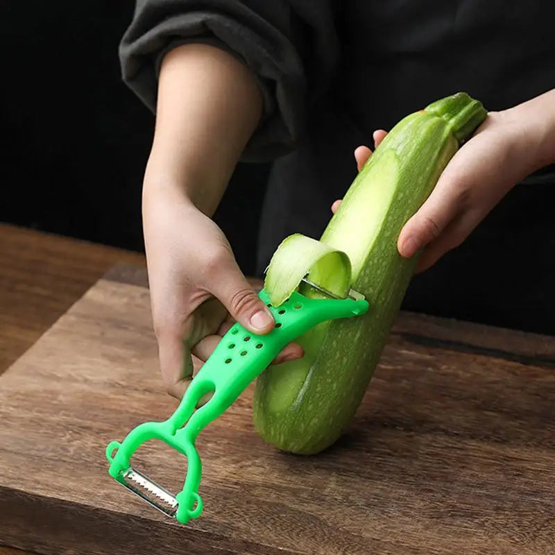 6-in-1 Dual Head Vegetable Peeler – Sharp Stainless Steel Vegetable Peeler Nixie