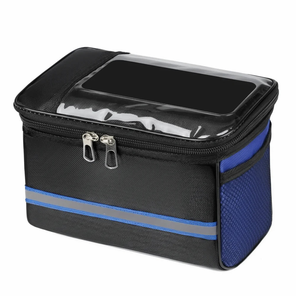 Waterproof Bike Handlebar Bag | Reflective Cycling Front Bag Bicycle Handlebar Bag Nixie