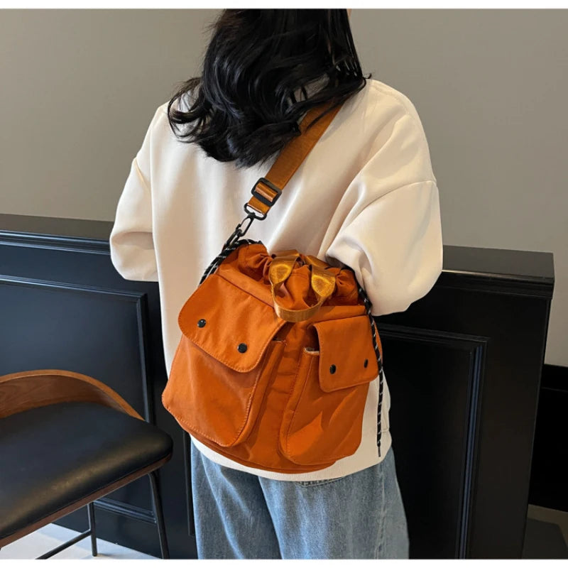 Minimalist Crossbody Bag – Women's Nylon Messenger Shoulder Bag Crossbody Shoulder Bag Nixie