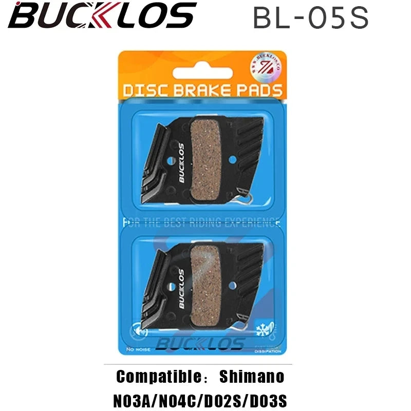 BUCKLOS Ceramic Disc Brake Pads – Shimano L05A N03A K04S K05S MTB Disc Brake Pads Nixie BL-05S 2Pair