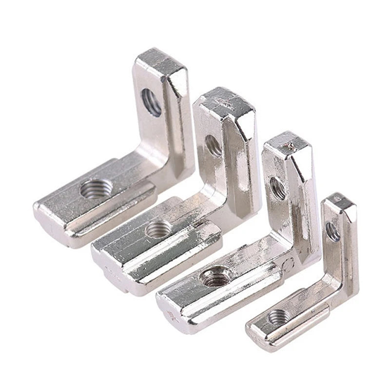 Aluminum Angle Slot Corner Connector 2020 3030 4040 Profile 2/4Pcs Aluminum Profile Bracket Nixie