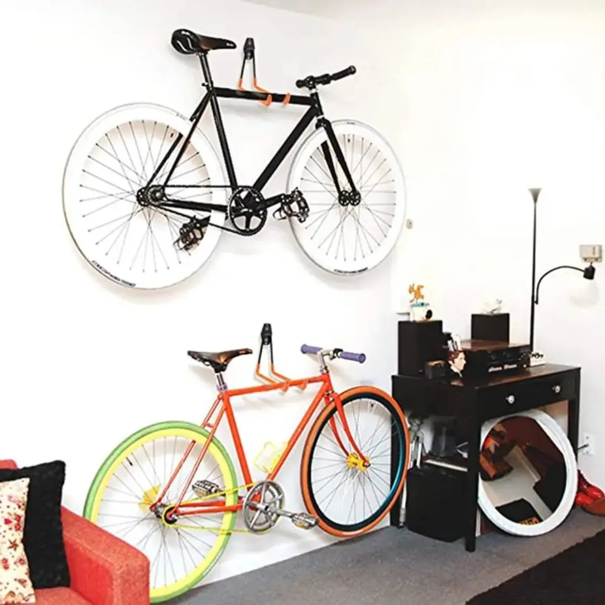 Heavy Duty Wrought Iron Wall Hook – Garage Bike & Tool Storage Garage Wall Hook Nixie