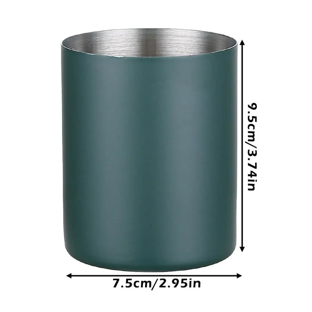 Stainless Steel Pen Holder – Desktop Organizer for Office & School Pen Holder Nixie