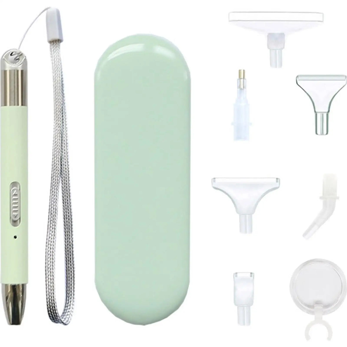USB Rechargeable Light-Up Diamond Painting Drill Pen Kit Diamond Painting Pen Nixie WHITE