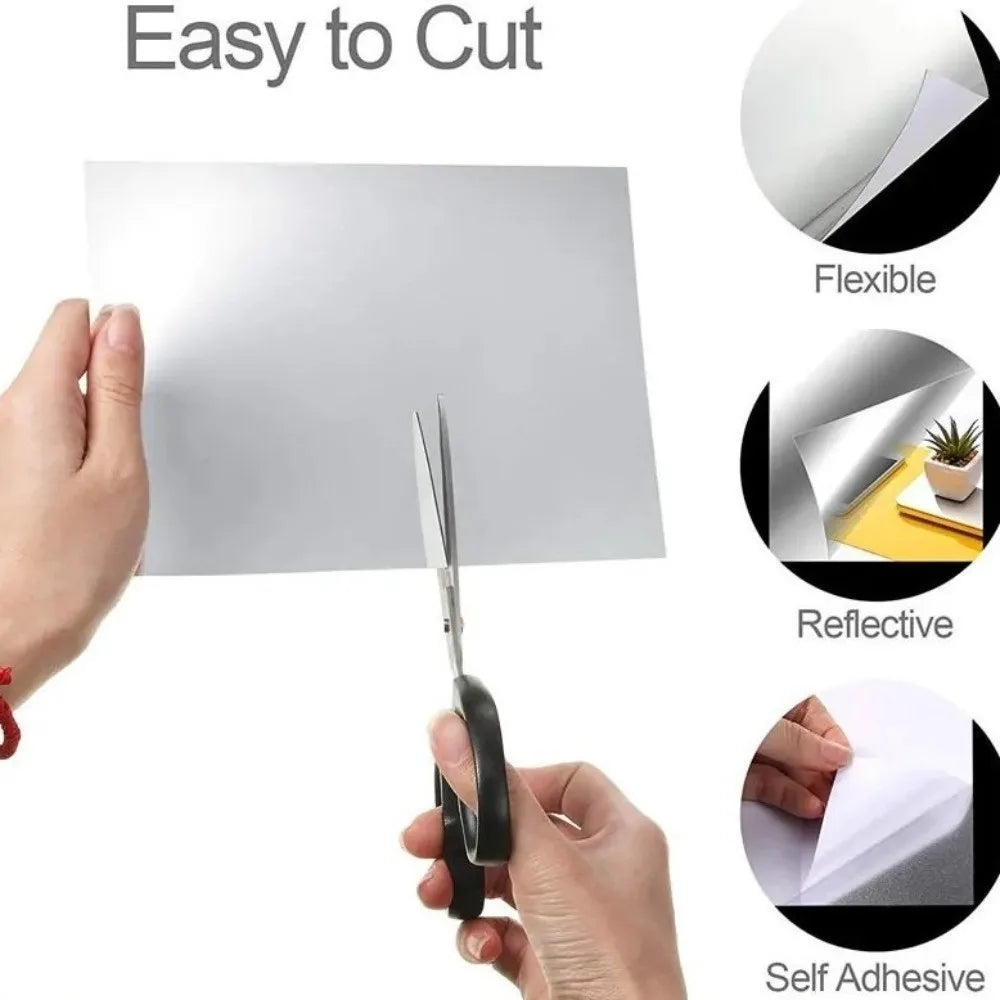 Self-Adhesive Acrylic Mirror Sheet – Shatterproof, 1.6mm Acrylic Mirror Sheet Nixie