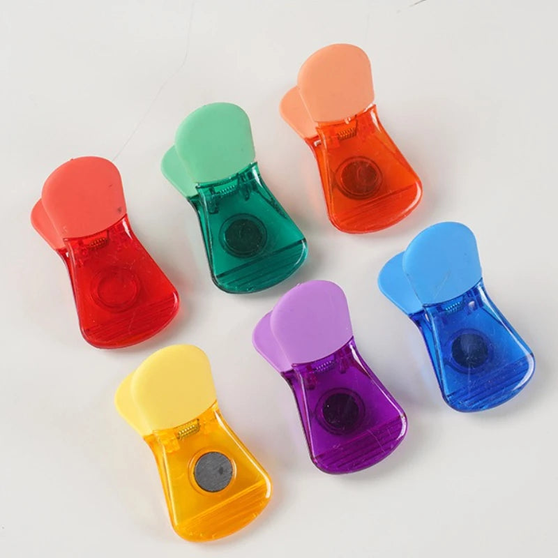 6-Pack Magnetic Kitchen Bag Clips – Food Sealing & Fridge Organizer Kitchen Bag Clips Nixie 6PCS
