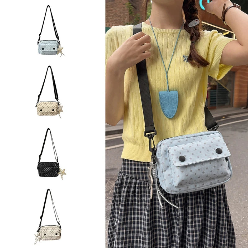 Women's Minimalist Square Crossbody Bag | Korean Retro Style Crossbody Shoulder Bag Nixie