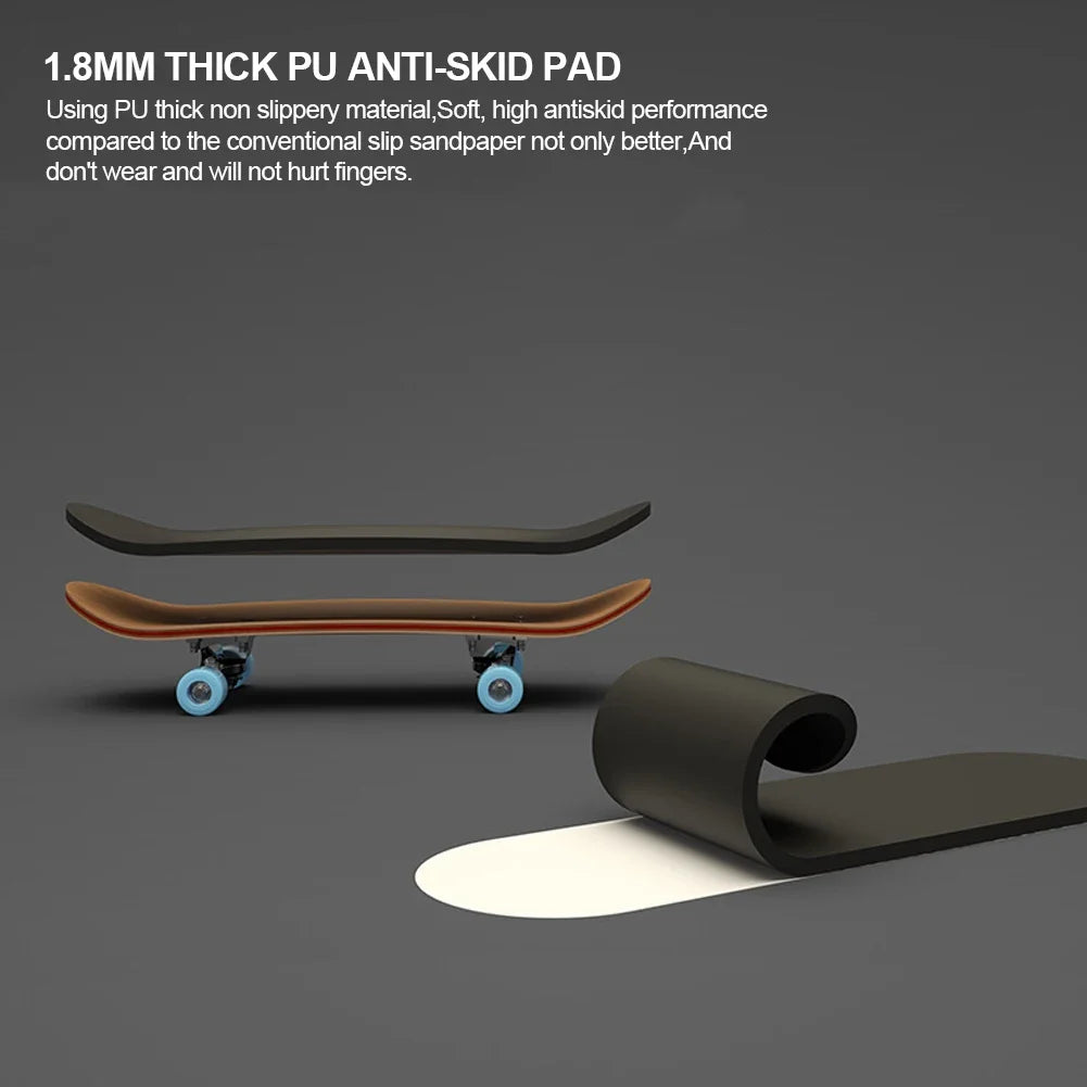 Maple Wood Finger Skateboard – Mini Fingerboard Toy Gift Finger Skateboard Nixie