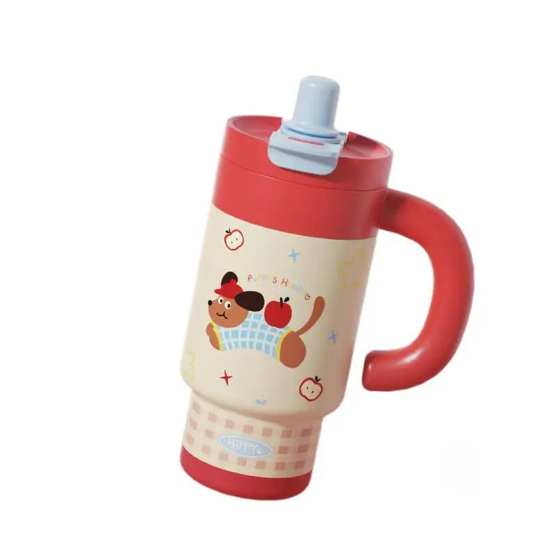 850ml Cartoon Stainless Steel Insulated Tumbler with Handle Insulated Tumbler Nixie