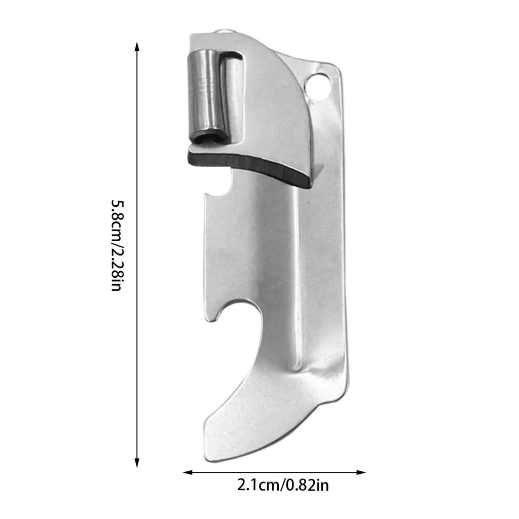 Manual Stainless Steel Can Opener – Camping & Kitchen Use Manual Can Opener Nixie