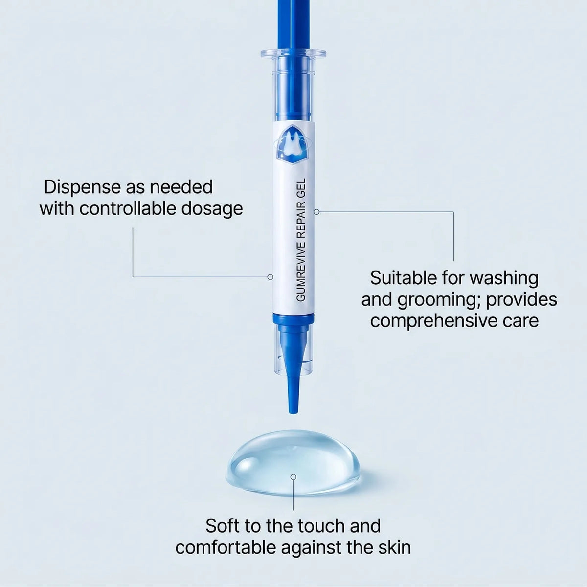 Gum Repair Gel – Plaque Removal, Whitening & Gum Care Oral Care Gel Nixie