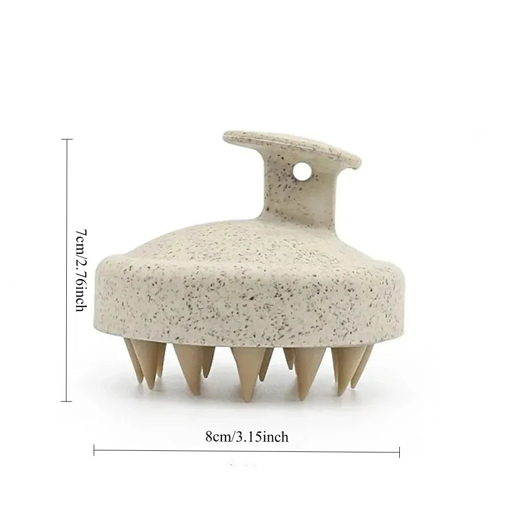 Silicone Scalp Massage Shampoo Brush | Hair Care Tool