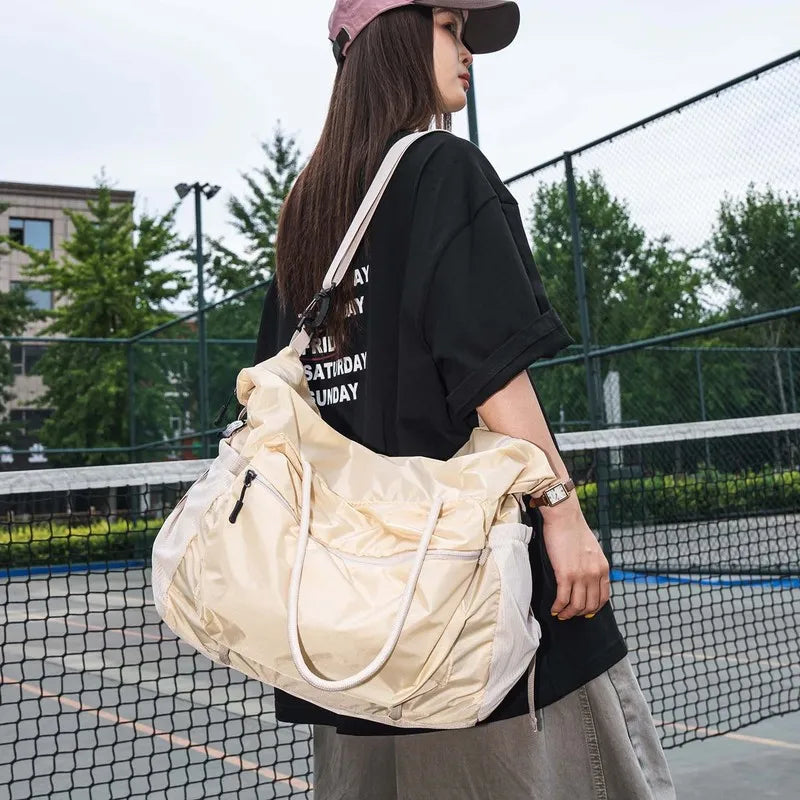 Nixie Large Capacity Travel Tote Crossbody Bag for Men & Women Travel Tote Bag Nixie