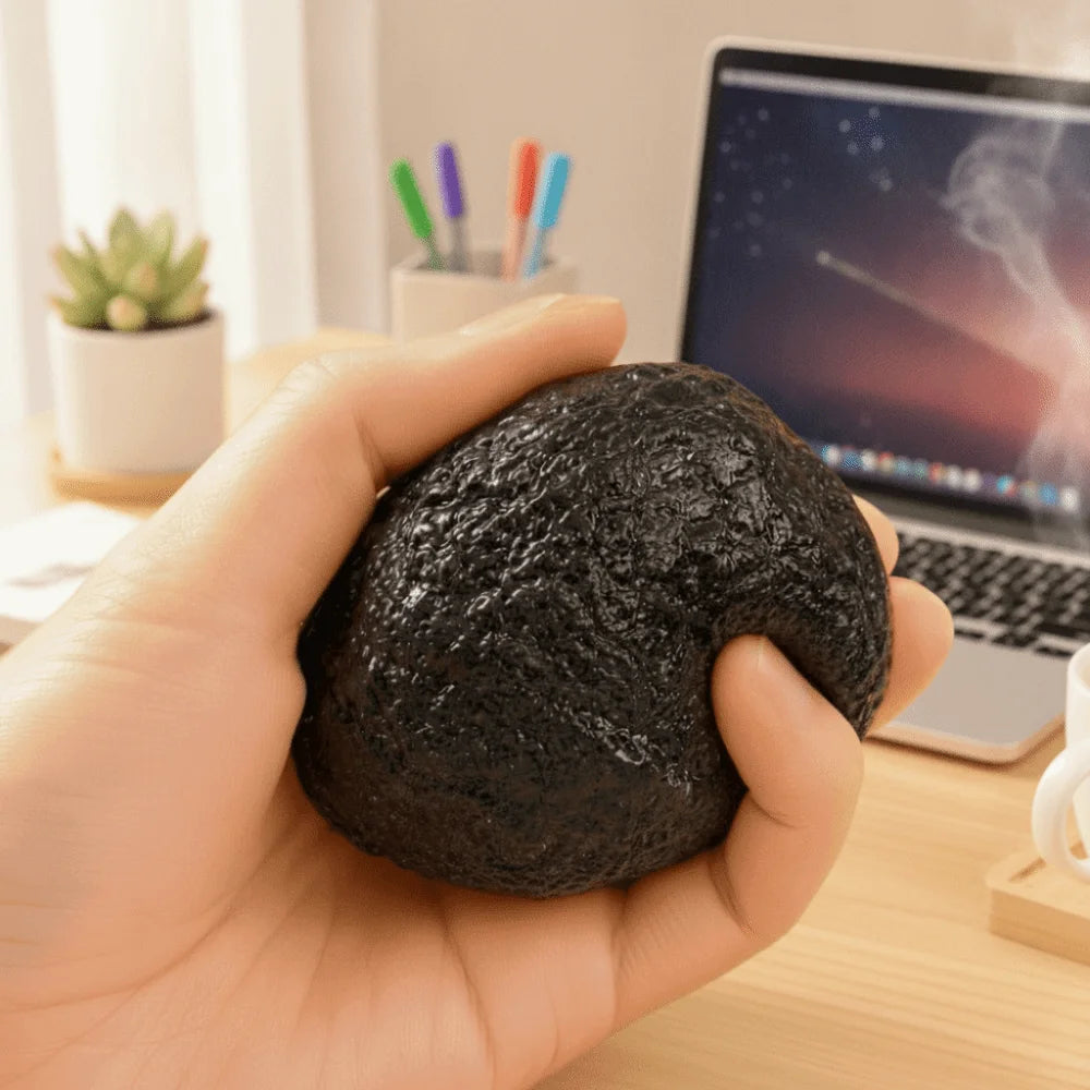 Stone Shaped Stress Ball Fidget Squeeze Toy for Adults Fidget Squeeze Toy Nixie