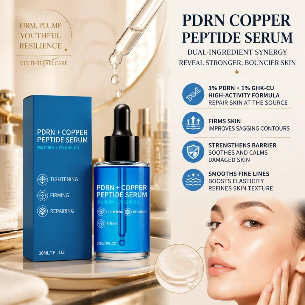 PDRN Copper Peptide Facial Serum – Firming & Hydrating Facial Serum Nixie