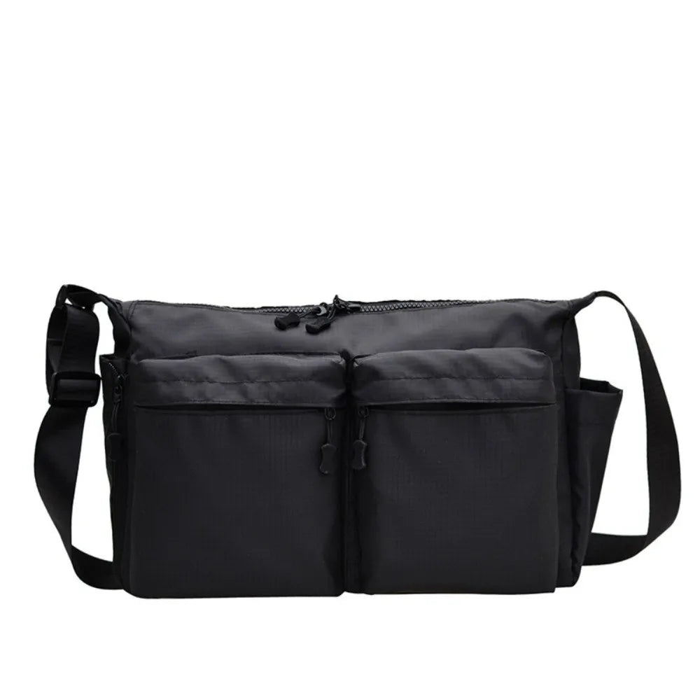 Women's Nylon Messenger Bag – Multi-Pocket Large Capacity Shoulder Messenger Bag Nixie