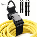 45cm Cord Organizer Strap with 3-Axis Buckle | Workshop Storage Cord Organizer Strap Nixie 4 PCS