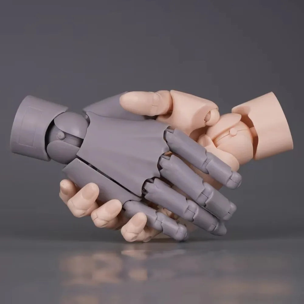 1:2 Scale Articulated Hand Model – Posable Art Reference Figure Articulated Hand Model Nixie