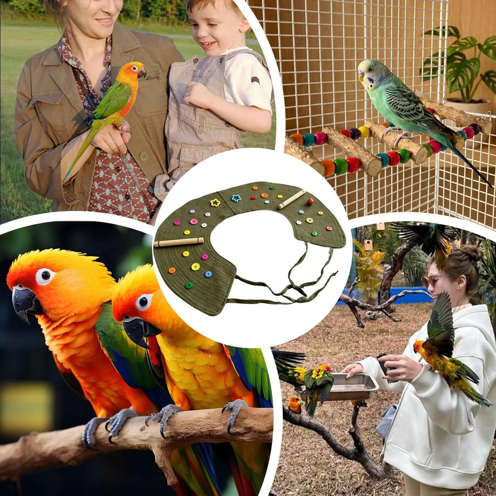 Parrot Shoulder Protector – Anti-Scratch Anti-Bite Bird Cape