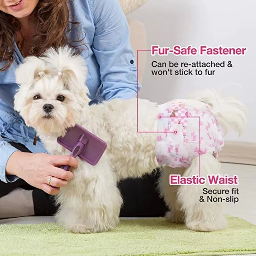 Disposable Dog Diapers Male & Female – Super Absorbent 10pk