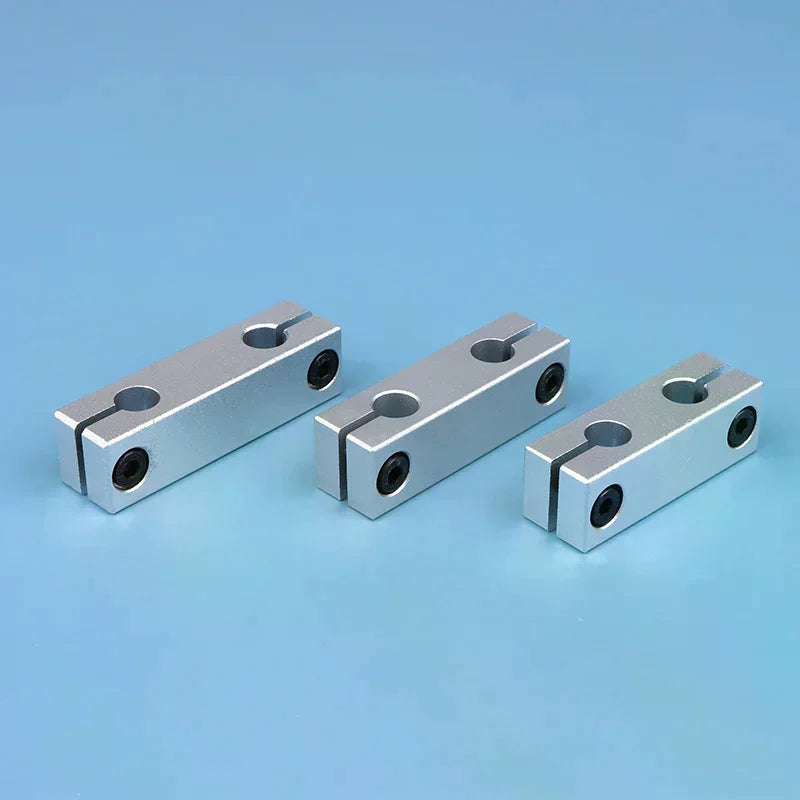 6mm 8mm Aluminum Parallel Clamp Optical Axis Rod Connector Parallel Clamp Connector Nixie