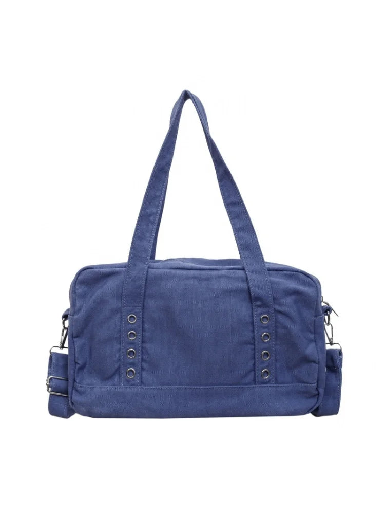 Nixie Women's Denim Tote Bag – Large Shoulder Crossbody Denim Tote Bag Nixie