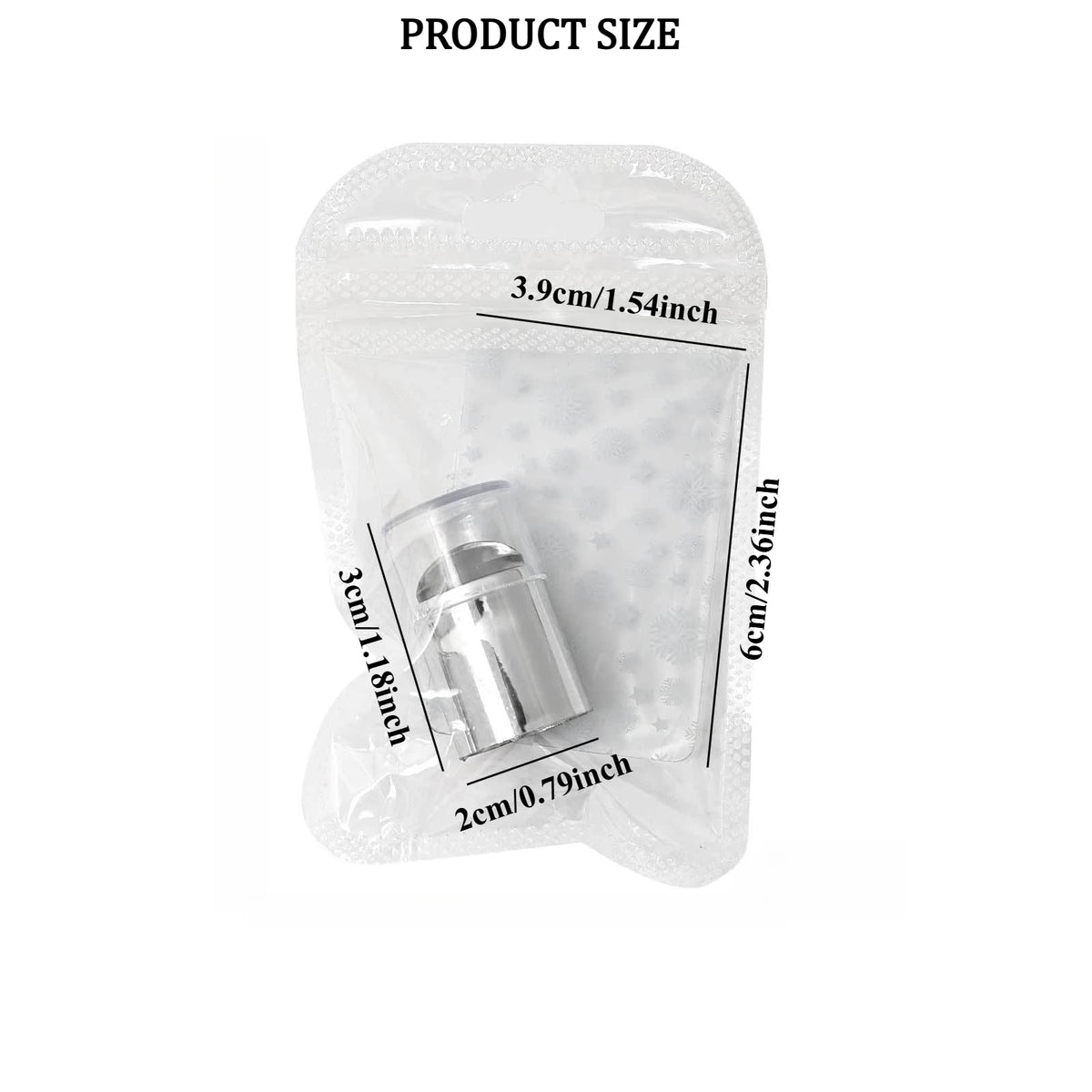 Mini Nail Stamp Set – Silicone French Manicure Stamps & Scraper Nail Art Stamp Set Nixie
