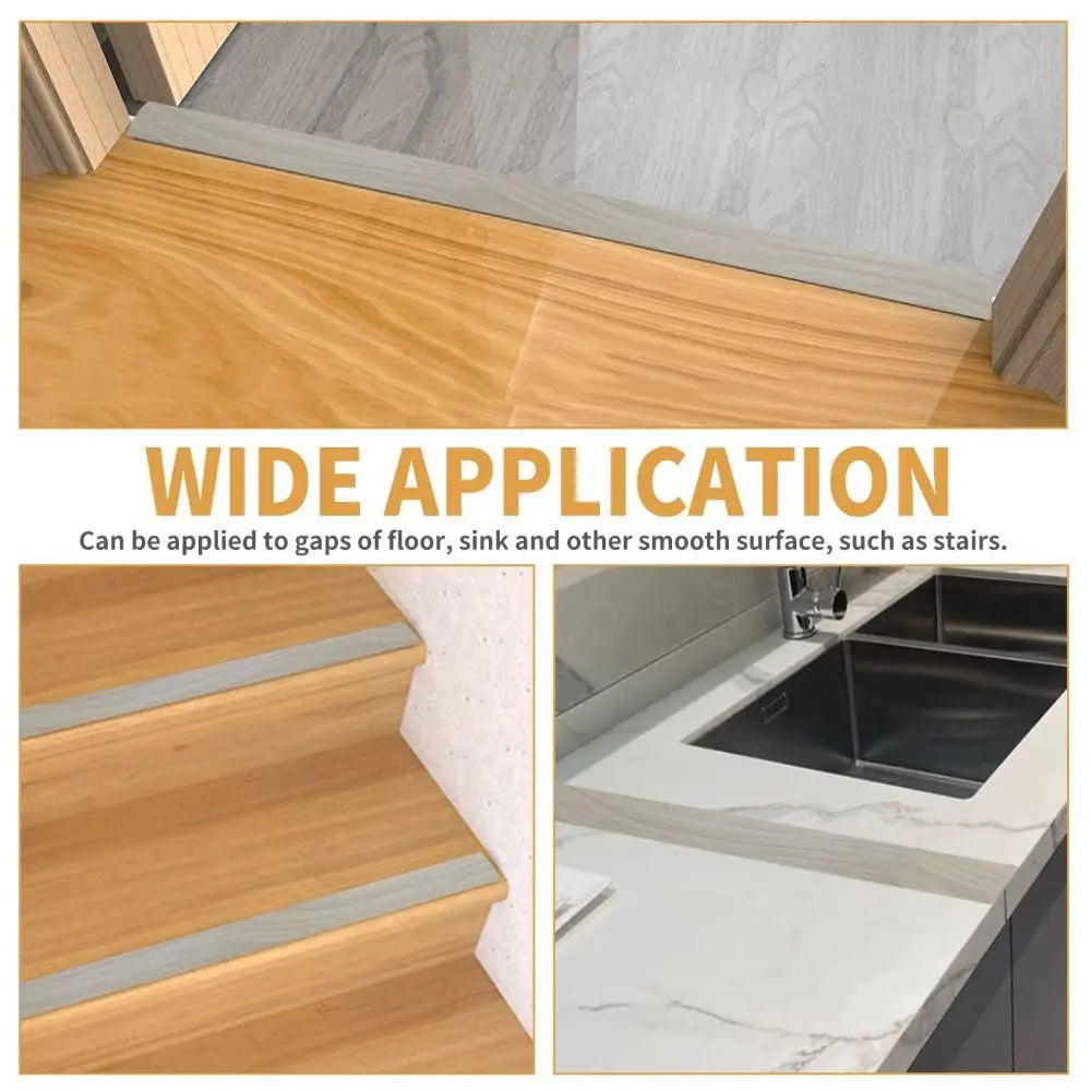 Self-Adhesive Floor Transition Strip – PVC Carpet to Tile Cover Floor Transition Strip Nixie