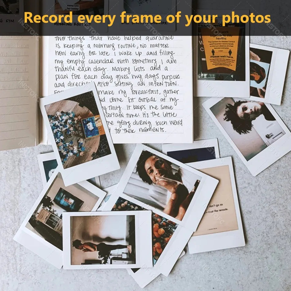 HPRT MT53 Zink Sticky Photo Paper 2x3 Inch | Ink-Free Prints Zink Photo Paper Nixie
