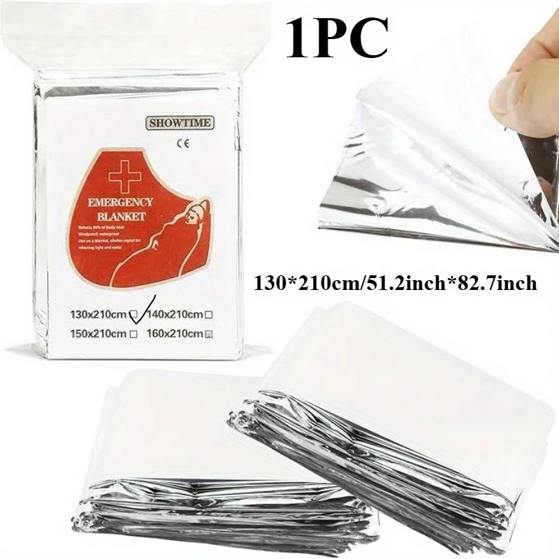 Portable Aluminum Foil Emergency Blanket – Camping & Hiking