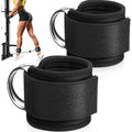 2PCS Padded Cable Ankle Straps – Glute Kickback & Leg Training