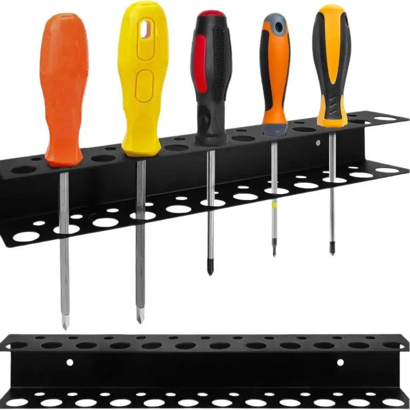 Wall-Mounted Aluminum Screwdriver & RC Tool Organizer Stand Tool Organizer Stand Nixie