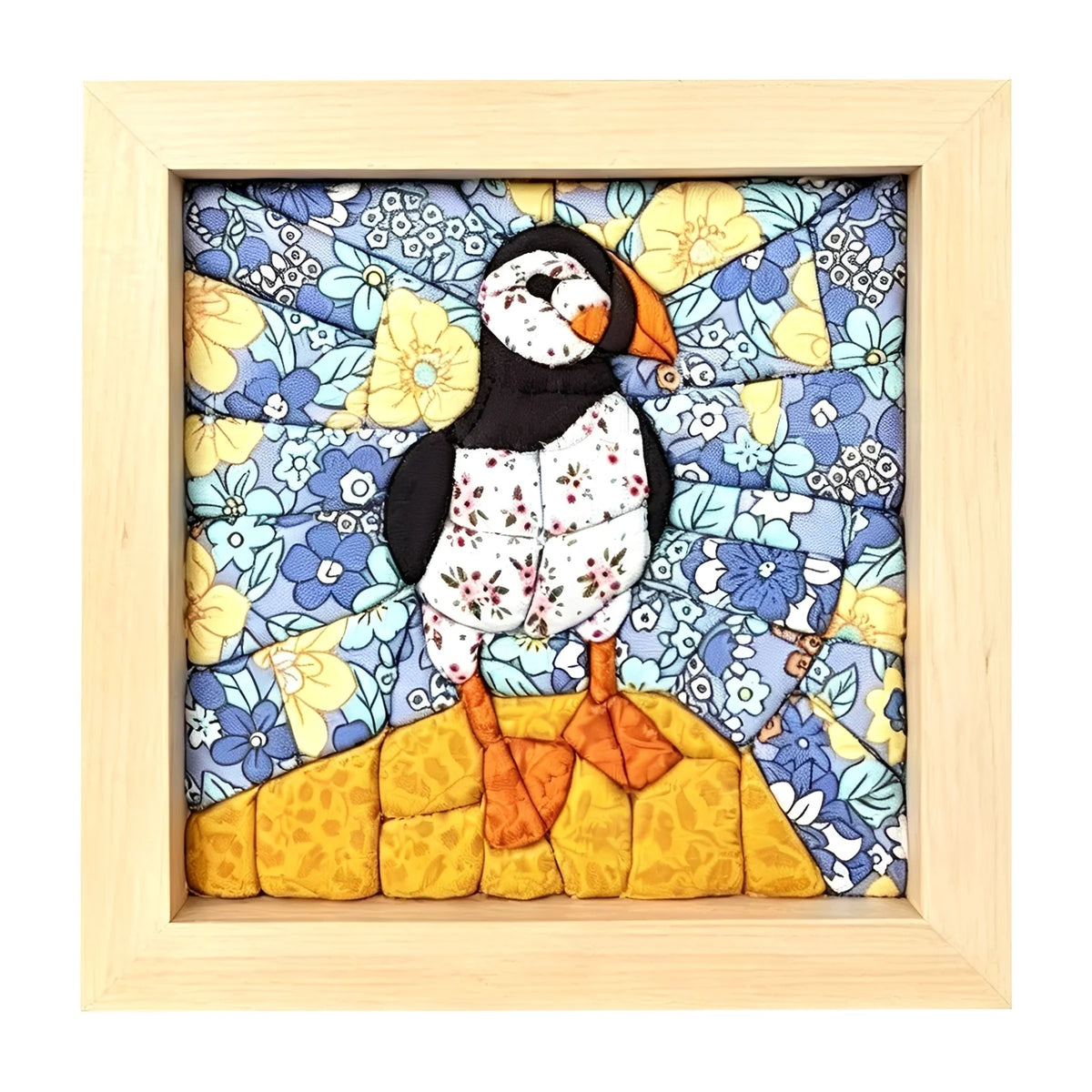 DIY No-Sew Fabric Mosaic Art Kit – Nature & Ocean Patterns DIY Mosaic Craft Kit Nixie Style D