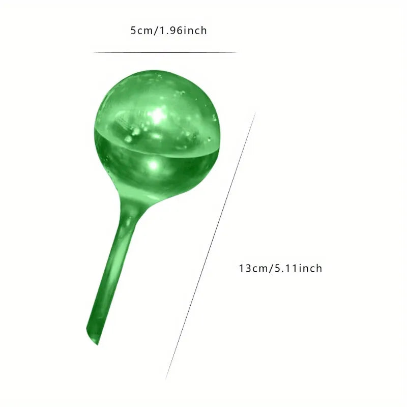 PVC Automatic Plant Watering Globes – 4pcs Drip Kit