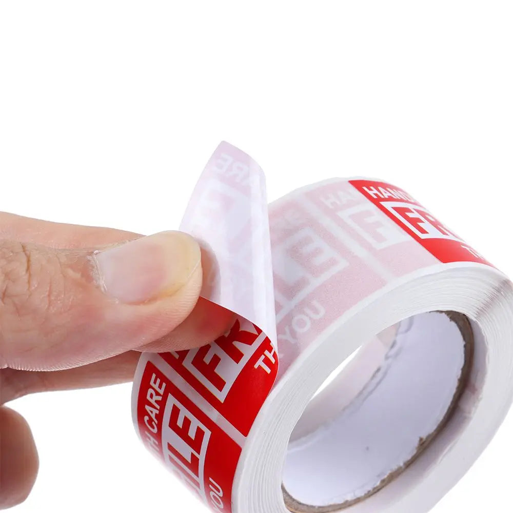 Fragile Handle With Care Warning Stickers 250pcs Roll Shipping Warning Stickers Nixie