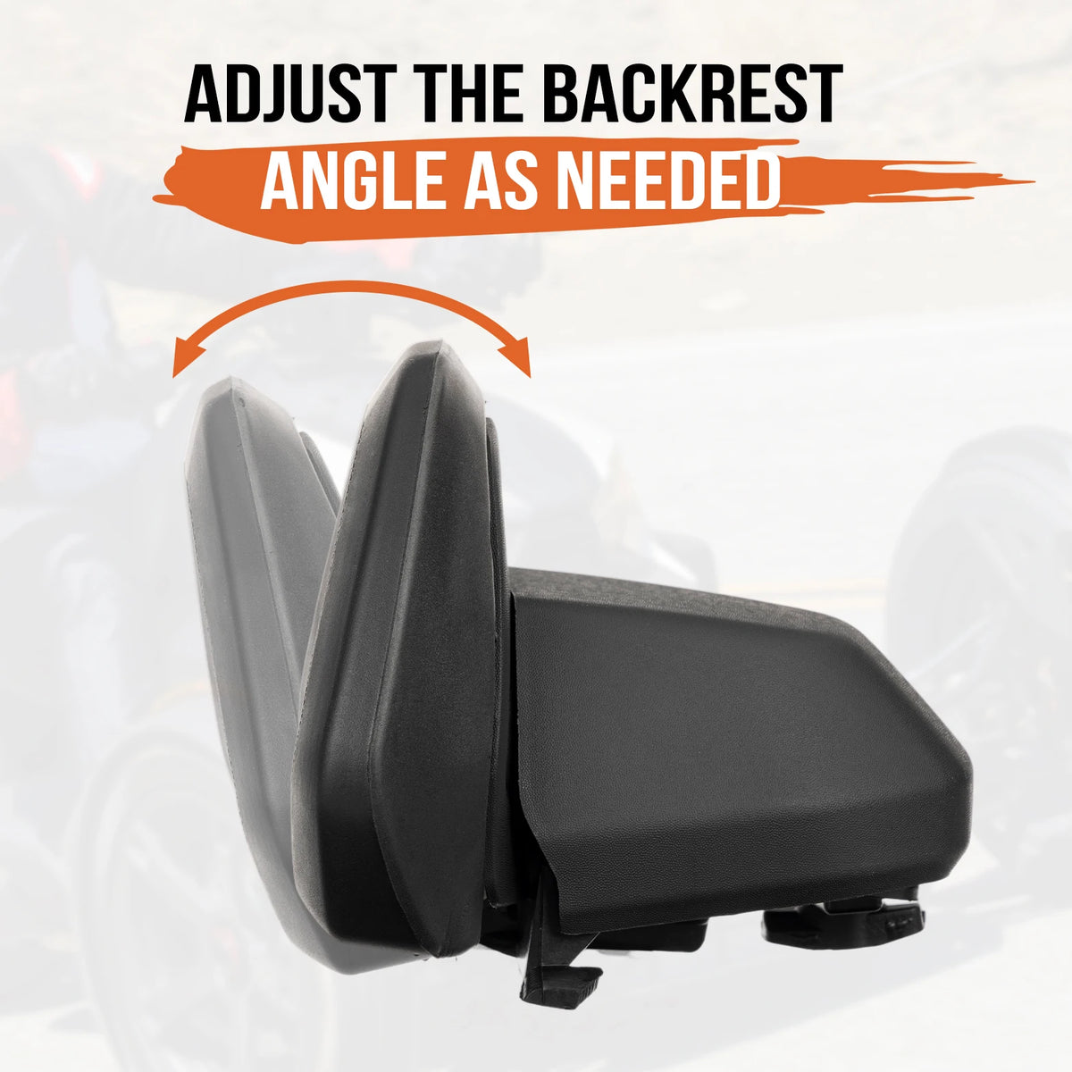 Can-Am Ryker Driver Backrest 219400960 | Adjustable (2019+) Motorcycle Driver Backrest Nixie