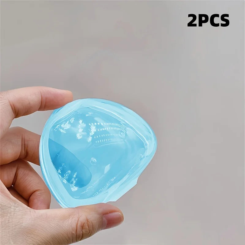 2-Piece Portable Pet Snack Box for Dog & Cat Training Walks Pet Treat Container Nixie Blue