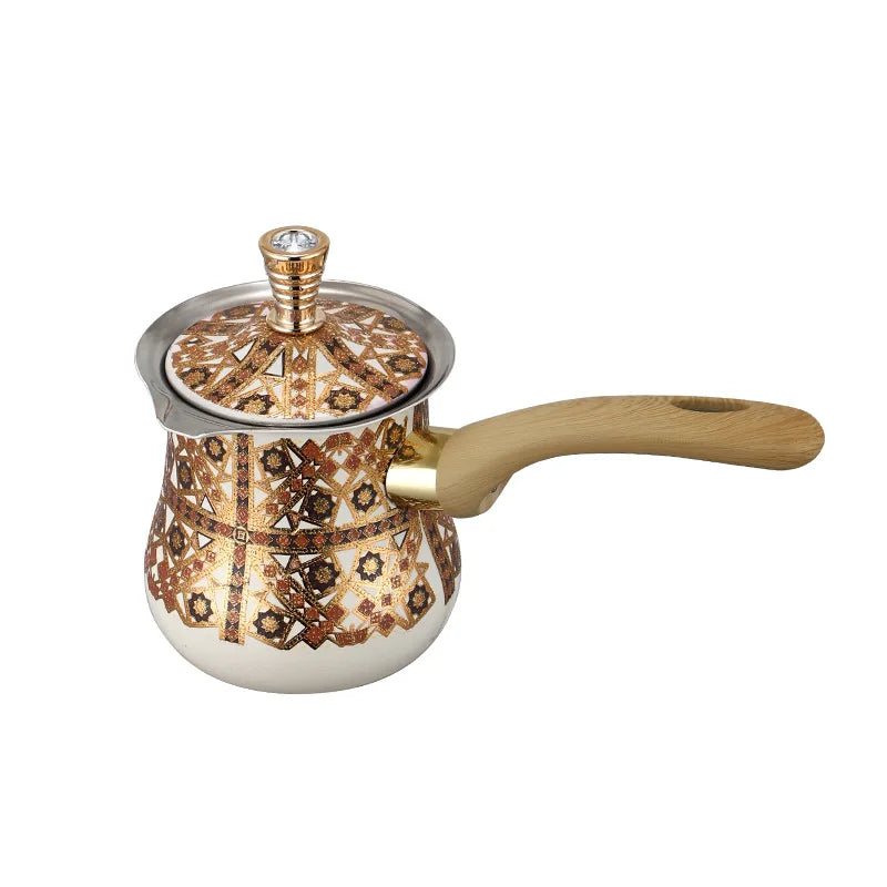 Nixie 550ml Turkish Coffee Pot – Stainless Steel Milk & Tea Maker Turkish Coffee Pot Nixie