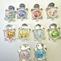 10pcs Glow in the Dark Resin Turtle Figurines for DIY Crafts