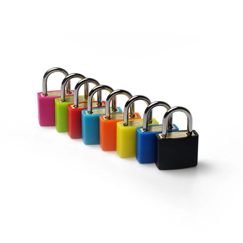 Mini Steel Keyed Padlock – Travel Luggage & Diary Lock + 2 Keys Keyed Padlock Nixie