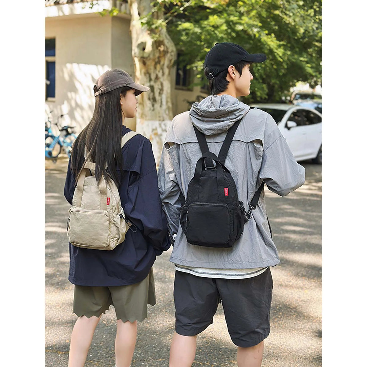 Japanese Lightweight Nylon Backpack – Travel & School Bag Nylon Backpack Nixie