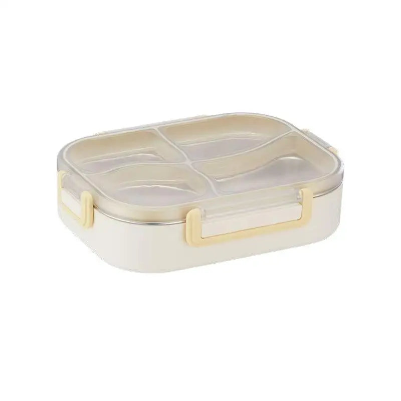304 Stainless Steel Bento Lunch Box – 4 Compartment Leak-Proof Bento Lunch Box Nixie