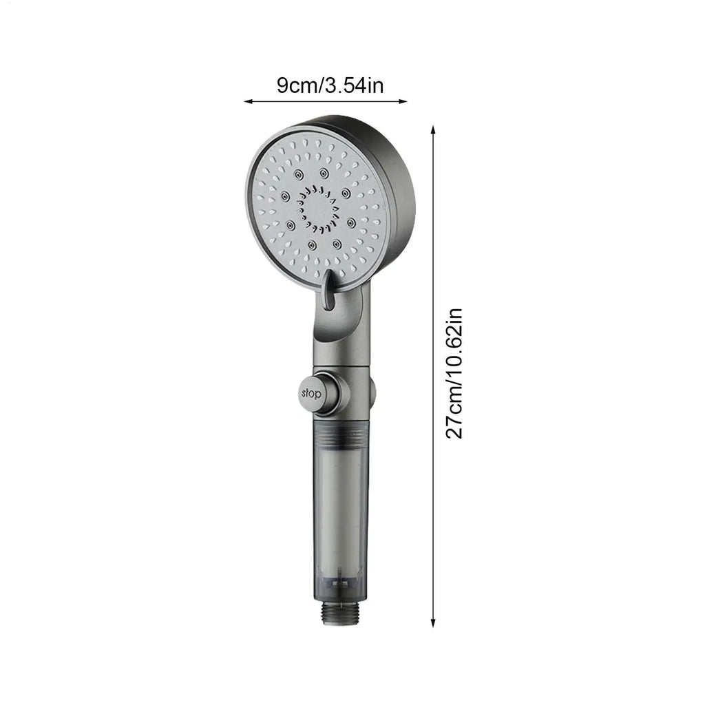 5-Mode Filtered Handheld Shower Head | High Pressure Water Saver