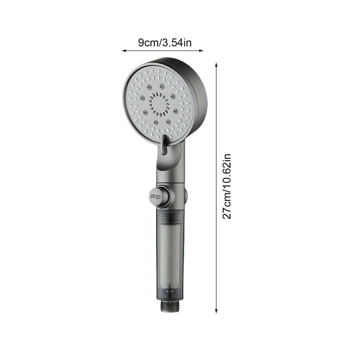 5-Mode Filtered Handheld Shower Head | High Pressure Water Saver